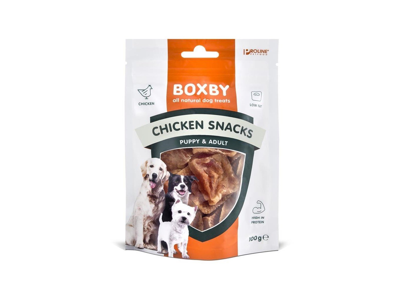 BOXBY Chicken Snacks 100g BOXBY Chicken Snacks 100g